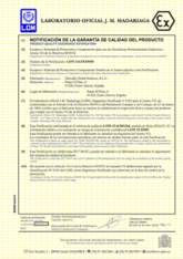 LOM 14 ATEX 9050 Certificate · iHATHOR
